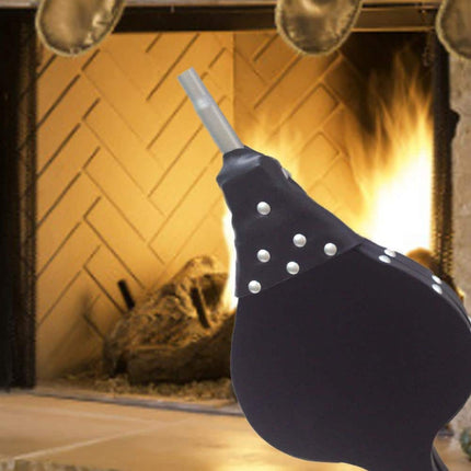 Antique Wooden Fireplace Blower - Wnkrs