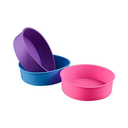 Set Kitchen Round Silicone Cake Molds - wnkrs
