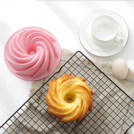 6 inch Non-Stick Round Silicone Baking Cake Mold - wnkrs