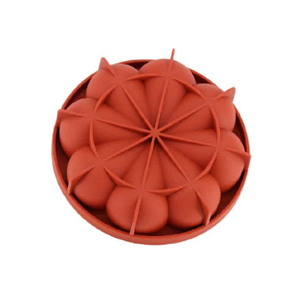Cute Flower Shaped Non-Stick Eco-Friendly Silicone Cake Mold - wnkrs