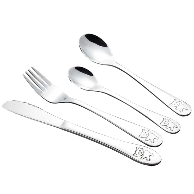 Silver Metal Cutlery Set