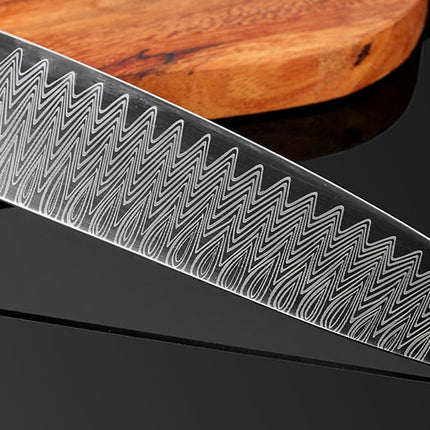 Japanese Damascus Steel Long Blade Kitchen Chef Knife - wnkrs