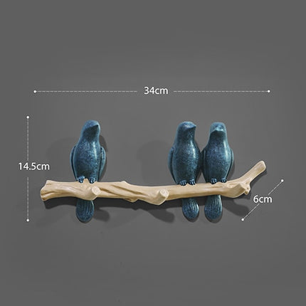 Resin Decorative Wall Key Hanger - wnkrs