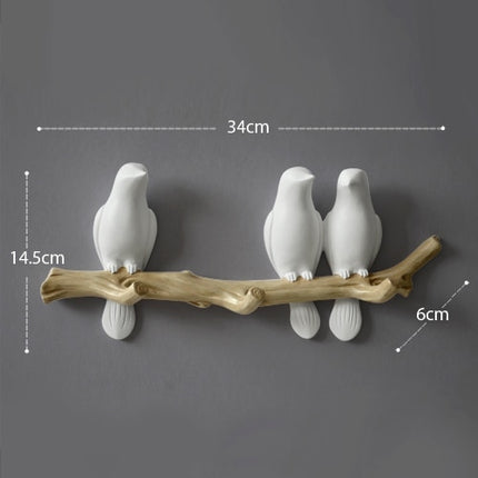 Resin Decorative Wall Key Hanger - wnkrs