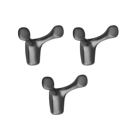 Modern Double Wall-Mounted Hook - wnkrs
