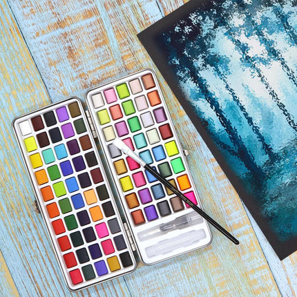 72-90 Color Solid Watercolor Paint - wnkrs