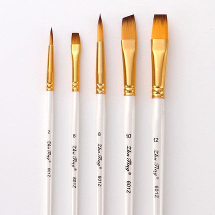 Art Paint Brushes Set, 5 Pcs - Wnkrs