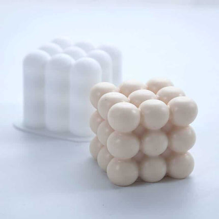 Bubble Cube Candle Mold - Wnkrs