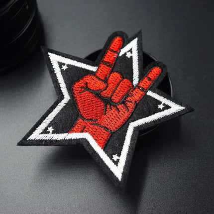 Rock On Star Patch - wnkrs
