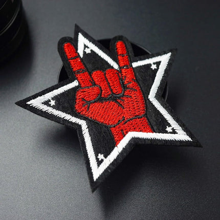 Rock On Star Patch - wnkrs