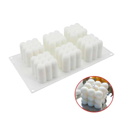 Bubble Cube Candle Mold - wnkrs