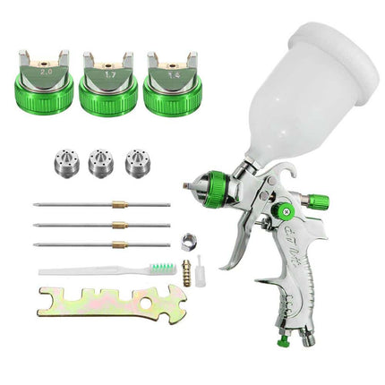 1.4/1.7/2.0 mm Nozzle Pneumatic Air Paint Spay Gun - wnkrs