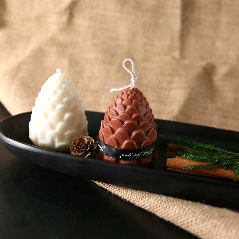 Pine Cone Candle Mold