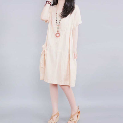 Women's Casual Cotton Dress - Wnkrs