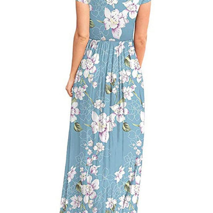 Women's Long Floral Dress - Wnkrs