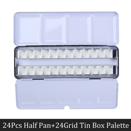 12/24 Grid Watercolor Palette Box - wnkrs