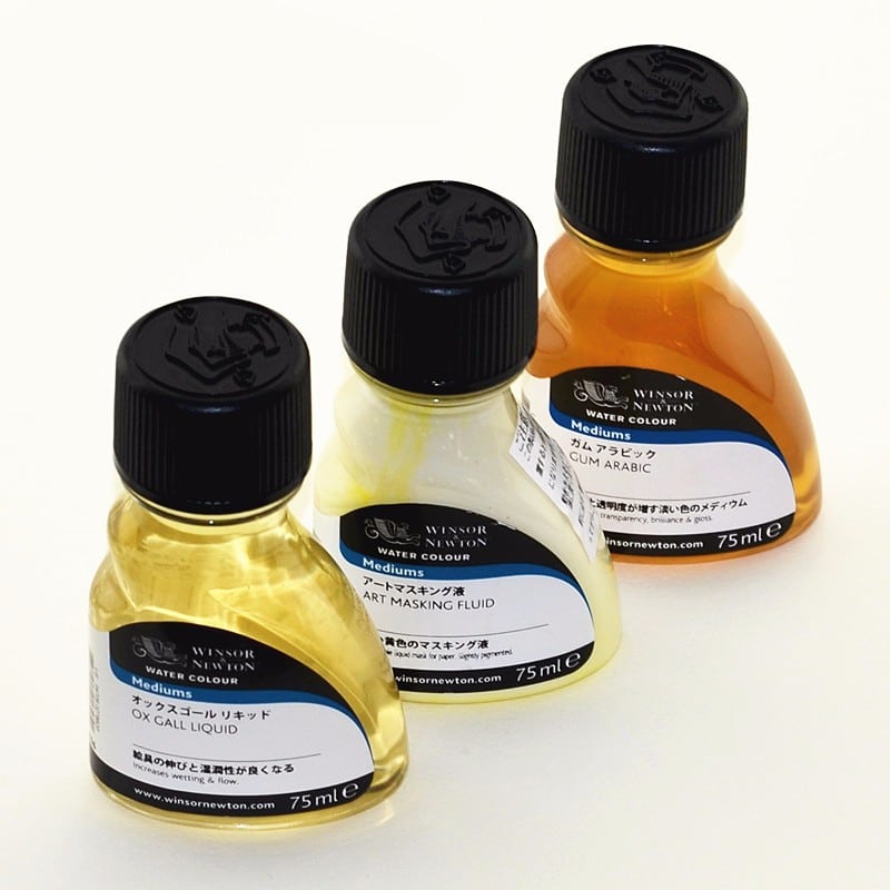 Watercolor Paint Mediums