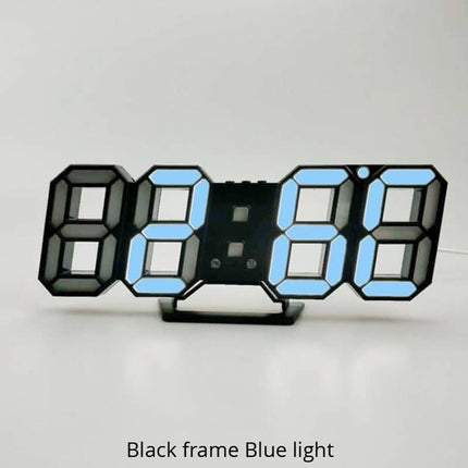 3D LED Digital Wall Clock - wnkrs