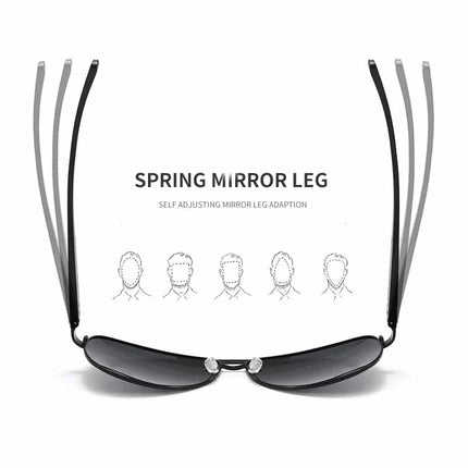 Men's Aviator Polarized Sunglasses - wnkrs