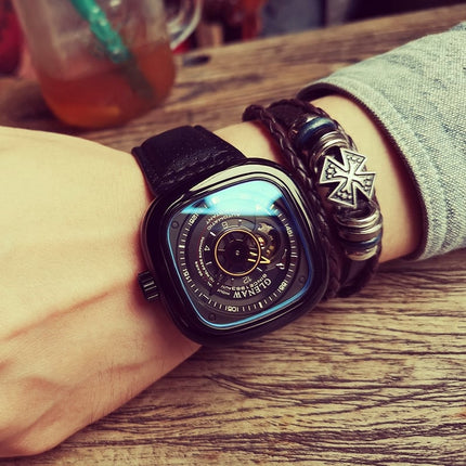 Men's Square Dial Mechanical Watches - wnkrs
