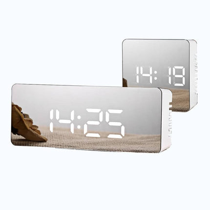 Square Mirror Alarm Clock - wnkrs