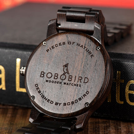 Men's Original Designed Wooden Quartz Wristwatch - wnkrs