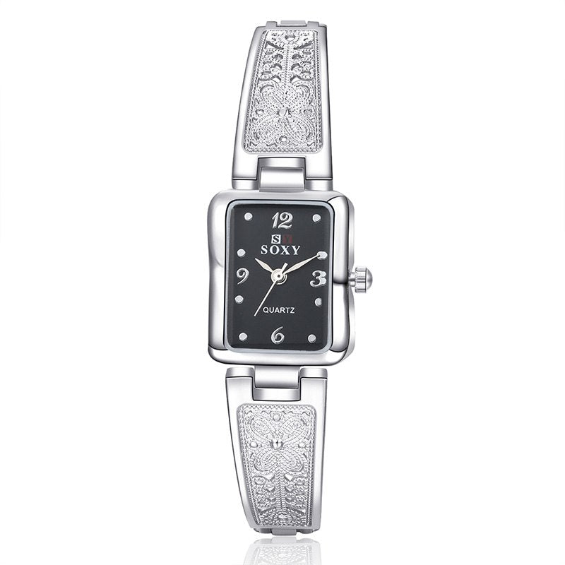 Elegant Floral Lace Bracelet Watches