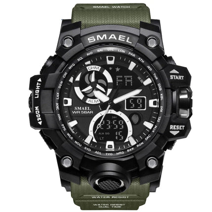 Digital Backlight Men's Military LED Watch - wnkrs