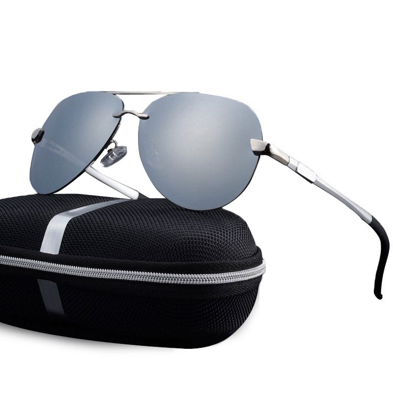 Rimless-Style Aviator Glasses