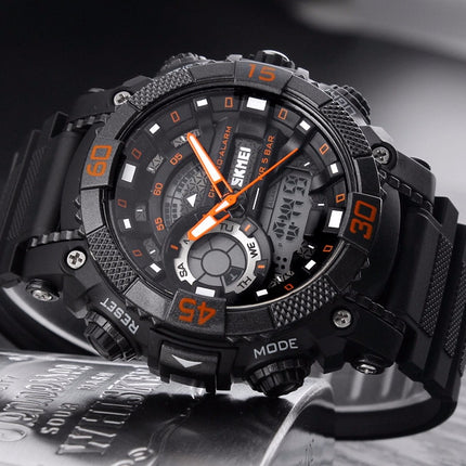 Fashion Sports Quartz Watches With Dual Display for Men - wnkrs