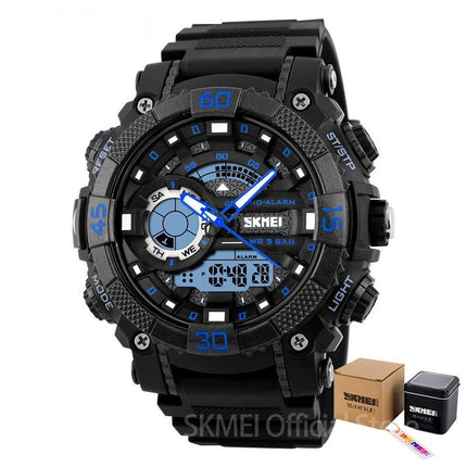 Fashion Sports Quartz Watches With Dual Display for Men - wnkrs