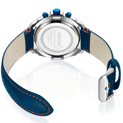 Casual Quartz Watches for Men with Leather Strap - wnkrs