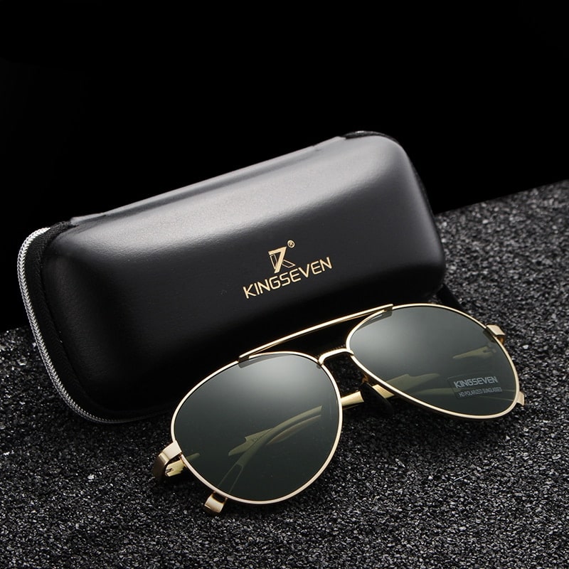 Men's Aviator Shape Sunglasses