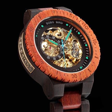 Men's Mechanical Wooden Watches - wnkrs