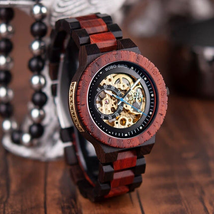 Men's Mechanical Wooden Watches - wnkrs