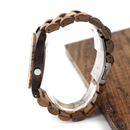 Men's Vintage Style Wooden Wristwatch - wnkrs