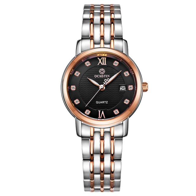 Fashion Quartz Water Resistant Stainless Steel Women's Wristwatch