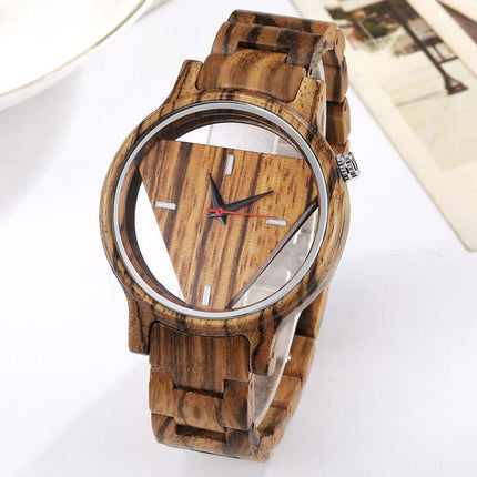Vintage Skeleton Full Wood Watch - wnkrs