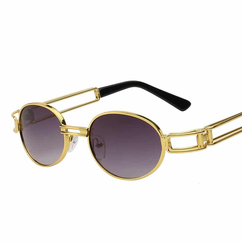 Vintage Men's Round Sunglasses