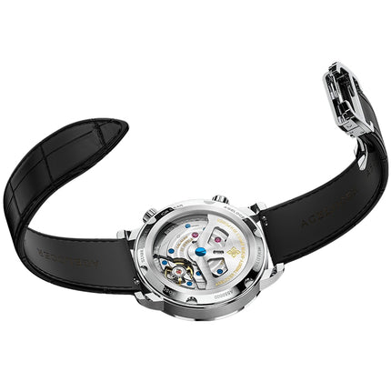 Blue World Map Luxury Aviator Men’s Watch - wnkrs