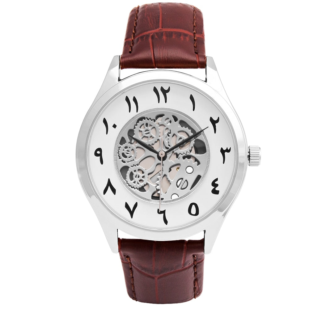 Quartz Wrist Watch with Arabic Numerals