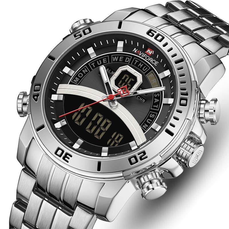 Men's Stainless Steel Tactical Watches