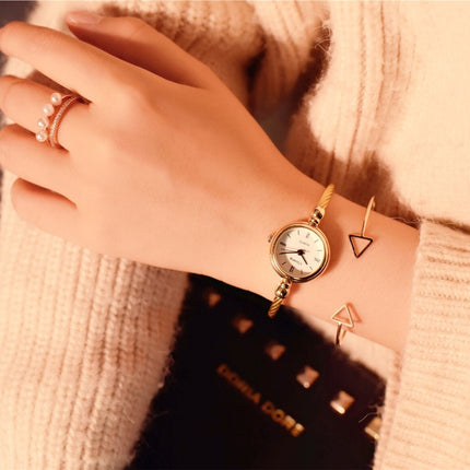 Women's Round Dial Bangle Bracelet Watches - wnkrs
