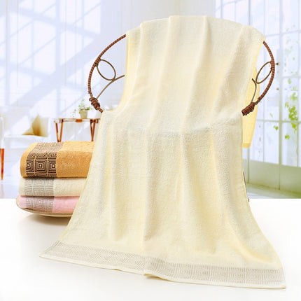 Ornament Embroidery Bath Towel - Wnkrs
