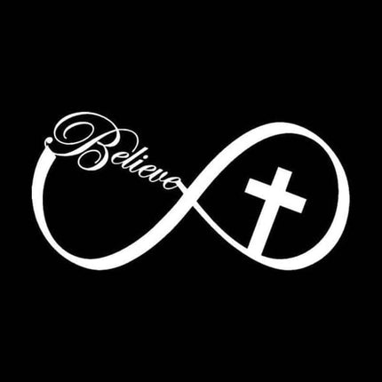 Believe Car Sticker - wnkrs