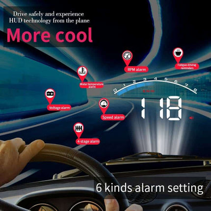 Electronic Speedometer Car HUD Display - wnkrs