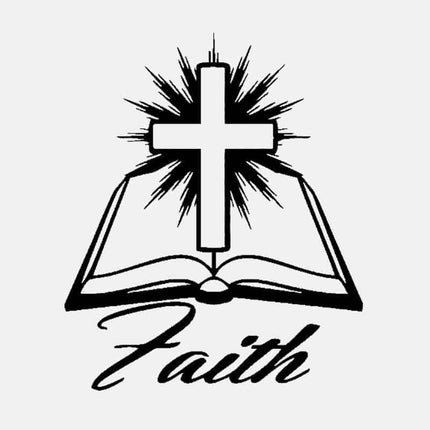 Faith Car Sticker - wnkrs