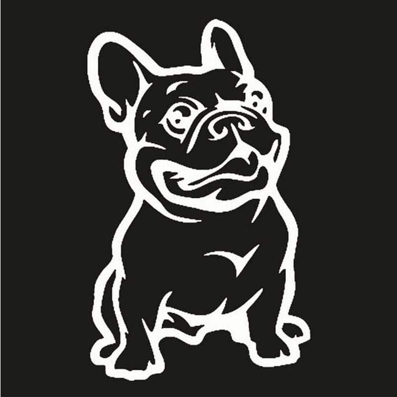 French Bulldog Wall & Car Sticker
