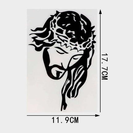 Jesus Christ Car Sticker - wnkrs