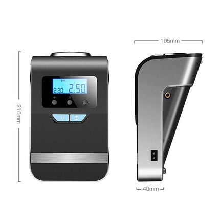Portable Car Tire Pump with LED Light - wnkrs
